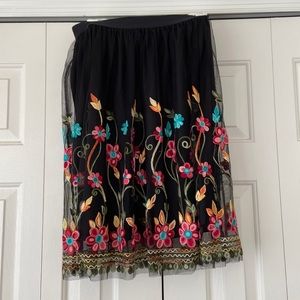 flower skirt